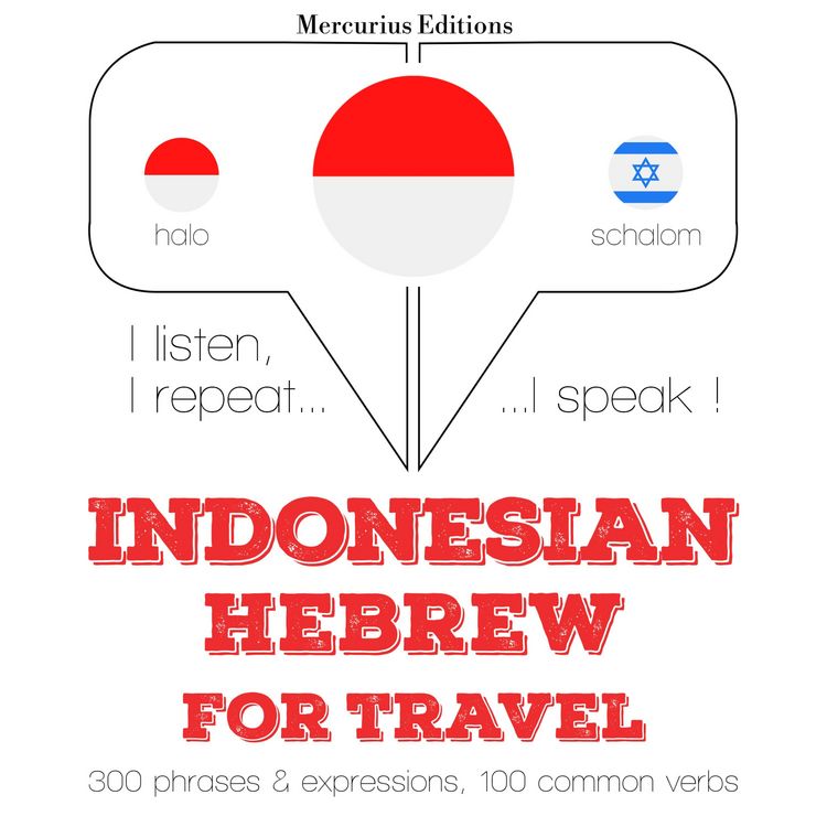 Produktbild: Travel words and phrases in Hebrew
