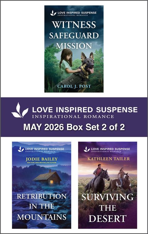 Produktbild: Love Inspired Suspense May 2026 - Box Set 2 of 2