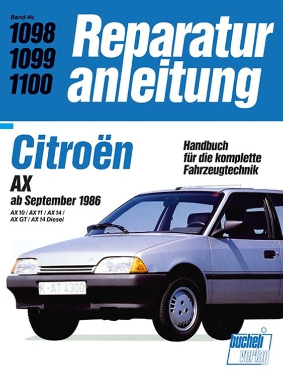 Produktbild: Citro&euml;n AX 10 / 11 / 14 GT / 14 Diesel