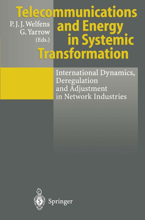 Produktbild: Telecommunications and Energy in Systemic Transformation