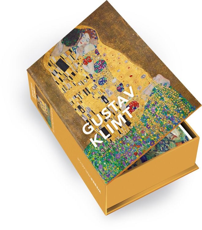 Produktbild: Kunstkartenbox Gustav Klimt