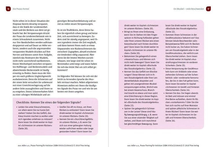 Produktbild: Psoas-Training für Vielsitzer