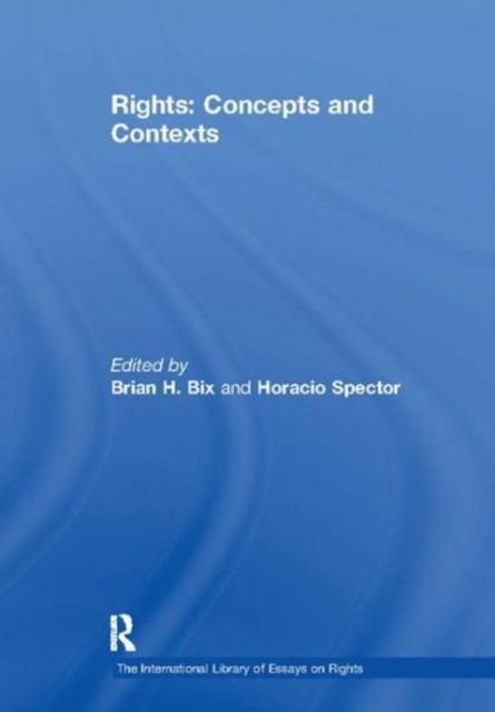 Produktbild: Rights: Concepts and Contexts
