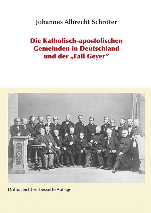Produktbild: Die Katholisch-apostolischen Gemeinden in Deutschland und der "Fall Geyer"