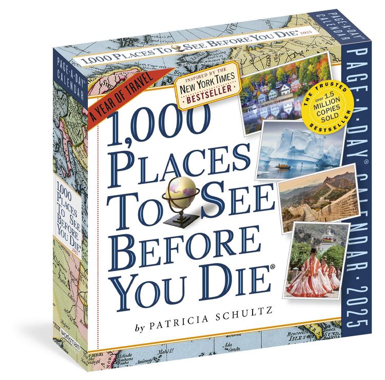 Produktbild: 1,000 Places to See Before You Die Page-A-Day(r) Calendar 2025