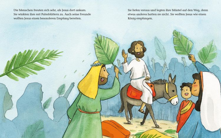 Produktbild: Die Ostergeschichte (Pappbilderbuch)