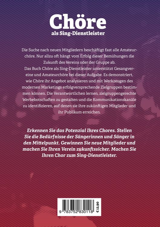 Produktbild: Ch&ouml;re als Sing-Dienstleister