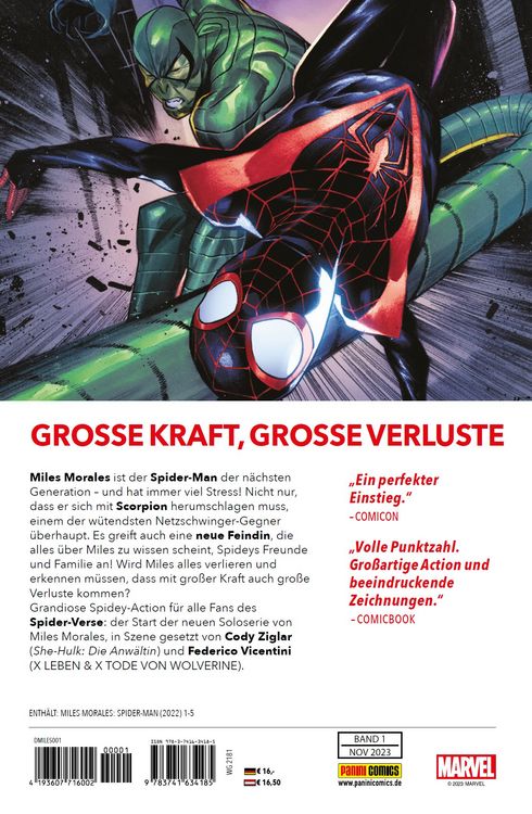 Produktbild: Miles Morales: Spider-Man - Neustart (2. Serie)