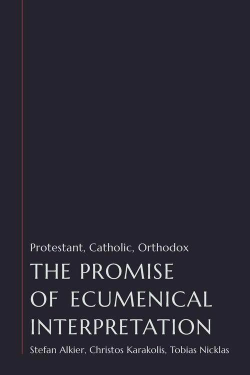 Produktbild: The Promise of Ecumenical Interpretation