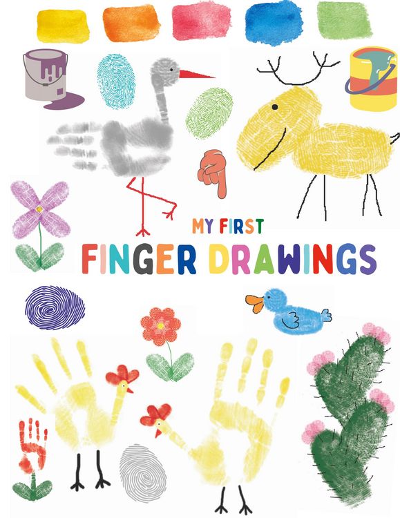 Produktbild: My first finger drawings