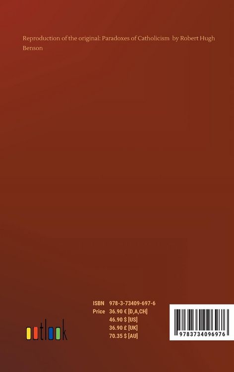 Produktbild: Paradoxes of Catholicism