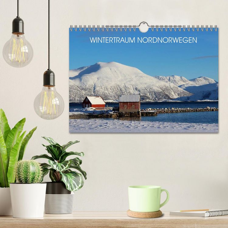 Produktbild: Wintertraum Nordnorwegen (Wandkalender 2026 DIN A4 quer), CALVENDO Monatskalender