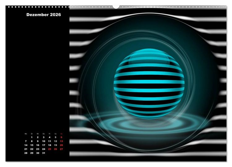 Produktbild: Eine runde Sache (Wandkalender 2026 DIN A2 quer), CALVENDO Monatskalender