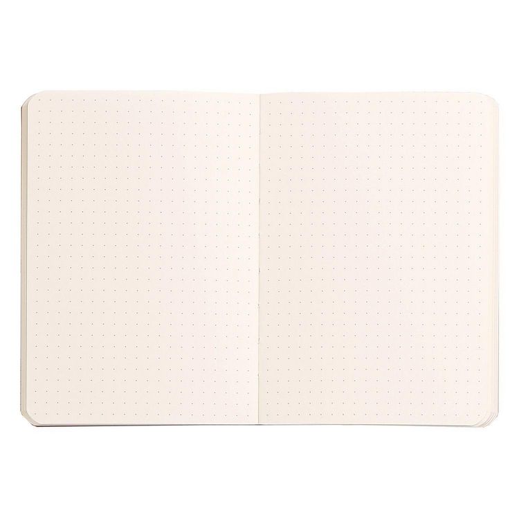 Produktbild: Rhodiarama Notizbuch Softcover A6 72 Blatt Dot-Lineatur saphirblau 90g, mit Gummizugverschluss