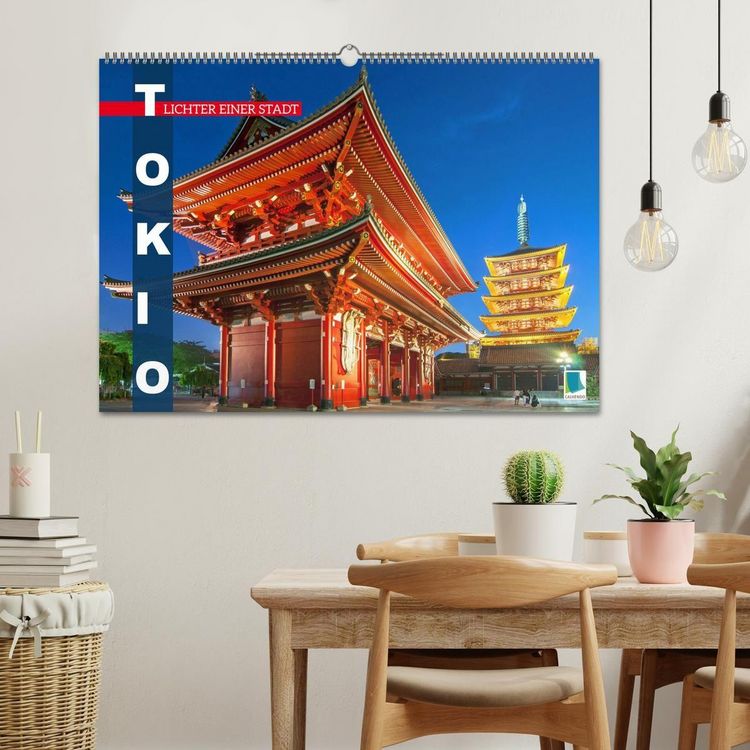 Produktbild: Tokio: Lichter einer Stadt (Wandkalender 2027 DIN A2 quer), CALVENDO Monatskalender