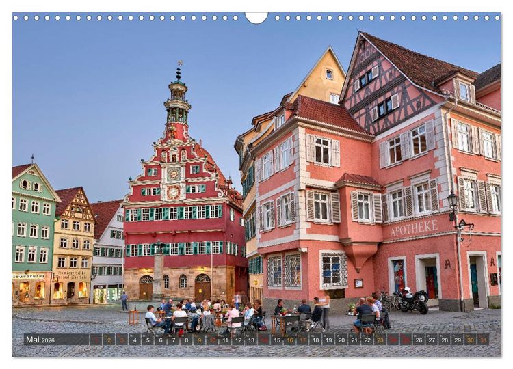 Produktbild: Esslingen am Neckar. Ein- und Ausblicke von Andreas Voigt (Wandkalender 2026 DIN A3 quer), CALVENDO Monatskalender