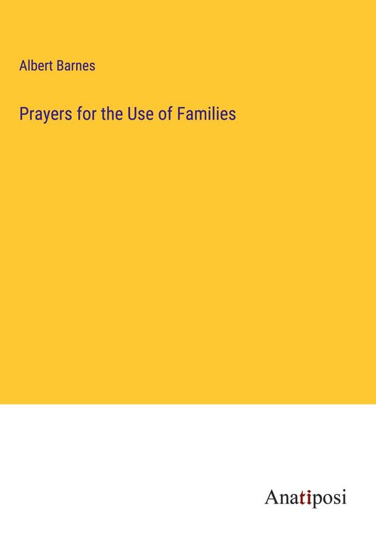 Produktbild: Prayers for the Use of Families