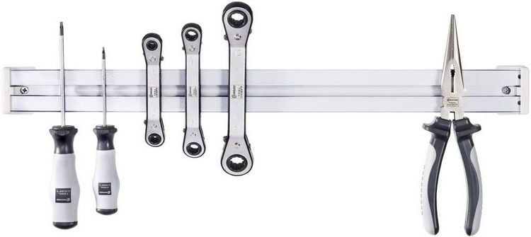 Produktbild: TOOLCRAFT 83 74 71 Werkzeug-Magnetleiste (L x B) 500mm x 40mm 1St.