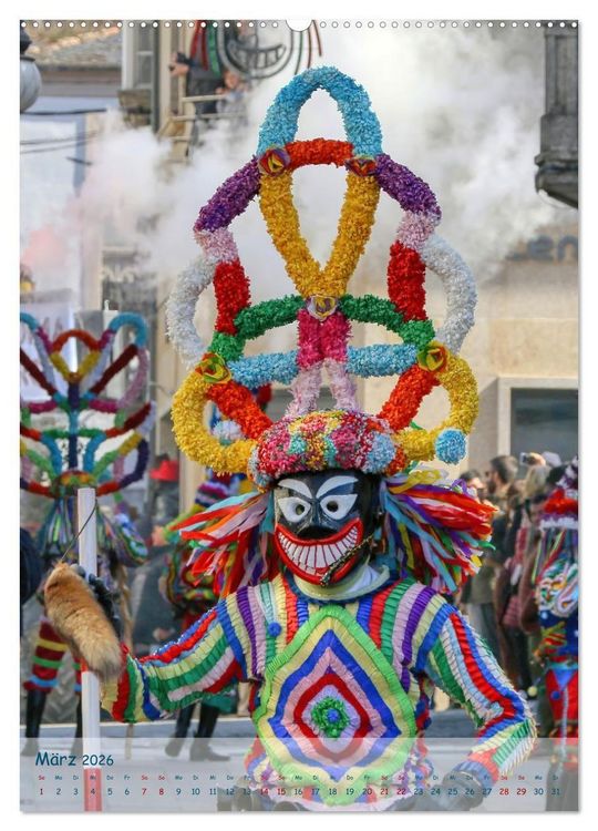 Produktbild: Karneval in Galicien (hochwertiger Premium Wandkalender 2026 DIN A2 hoch), Kunstdruck in Hochglanz