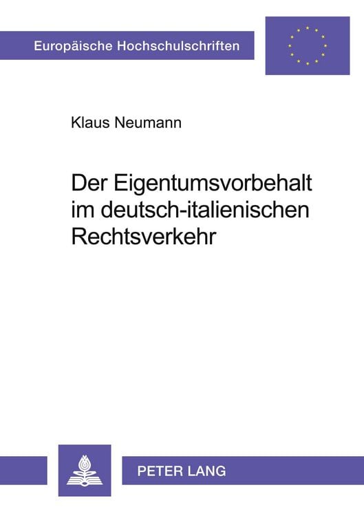 Produktbild: Der Eigentumsvorbehalt im deutsch-italienischen Rechtsverkehr