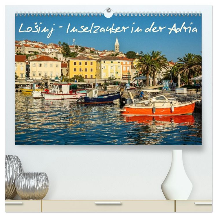 Produktbild: Lo&scaron;inj - Inselzauber in der Adria (hochwertiger Premium Wandkalender 2026 DIN A2 quer), Kunstdruck in Hochglanz