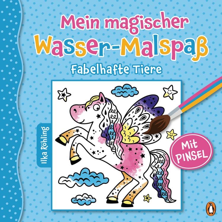 Produktbild: Mein magischer Wasser-Malspa&szlig; - Fabelhafte Tiere
