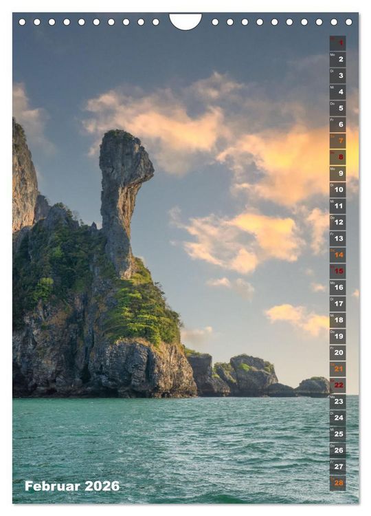 Produktbild: Thailand - Perle Asiens (Wandkalender 2026 DIN A4 hoch), CALVENDO Monatskalender