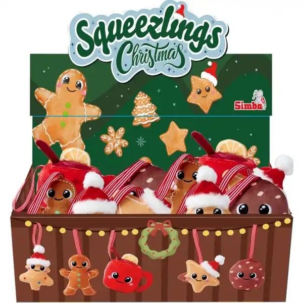 Produktbild: Squeezlings Christmas, 4-sort.