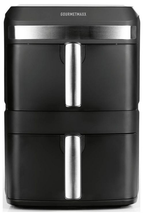Produktbild: GourmetMaxx 16818 Hei&szlig;luft-Fritteuse 12l 2800W Antihaftbeschichtung, BPA-frei, Cool-Touch-Geh&auml;use, digitaler Timer, Grillfunktion