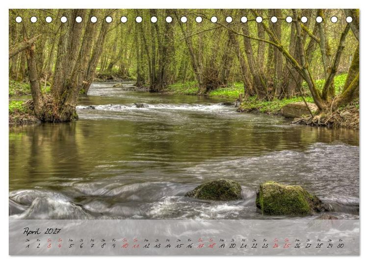 Produktbild: Das Selketal im Harz (Tischkalender 2027 DIN A5 quer), CALVENDO Monatskalender