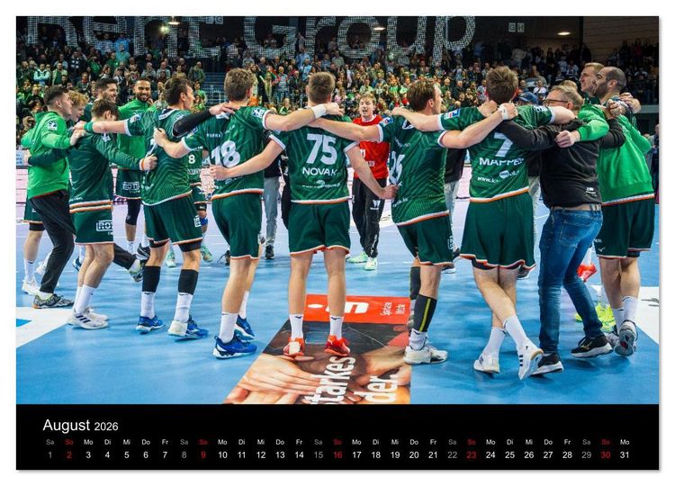 Produktbild: Kalender - HSG Wetzlar Handball Bundesliga Saison 2025/2026 (Wandkalender 2026 DIN A3 quer), CALVENDO Monatskalender