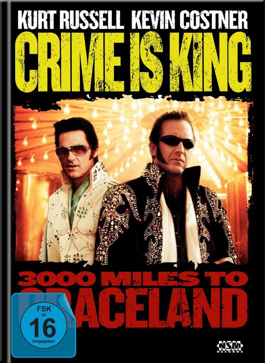 Produktbild: Crime is King - 3000 Miles to Graceland - Mediabook (+ DVD)