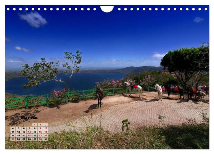 Produktbild: Nicaraguas faszinierende Flora & Fauna (Wandkalender 2026 DIN A4 quer), CALVENDO Monatskalender