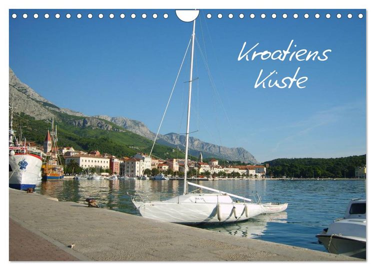 Produktbild: Kroatiens K&uuml;ste (Wandkalender 2026 DIN A4 quer), CALVENDO Monatskalender