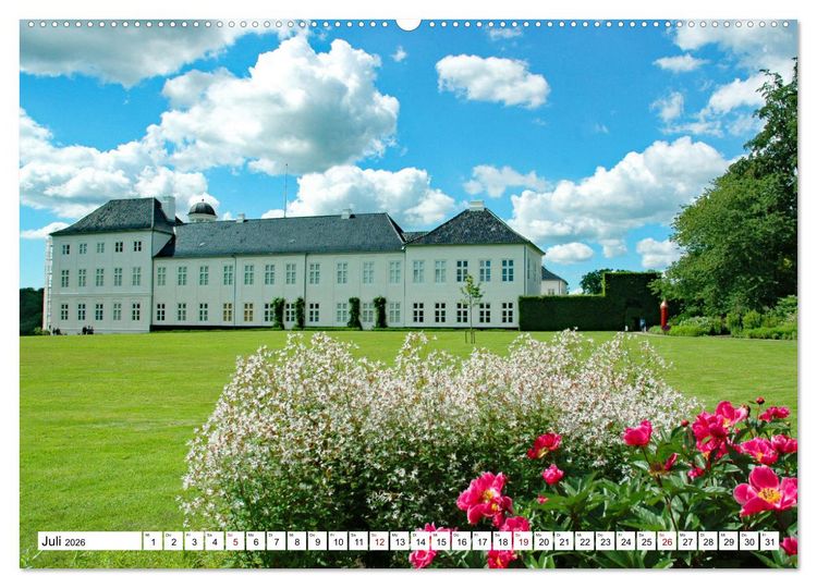 Produktbild: Sehenswertes im S&uuml;den D&auml;nemarks (Wandkalender 2026 DIN A2 quer), CALVENDO Monatskalender