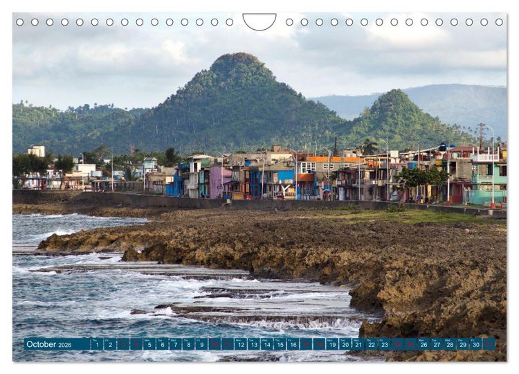 Produktbild: CUBA CARIBBEAN DREAM DESTINATION (Wall Calendar 2026 DIN A4 landscape), CALVENDO 12 Month Wall Calendar