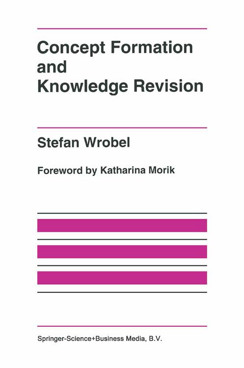 Produktbild: Concept Formation and Knowledge Revision