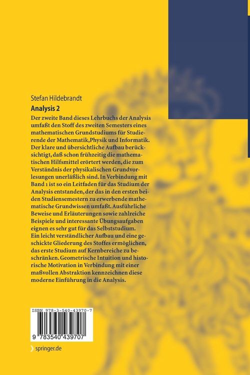 Produktbild: Analysis 2