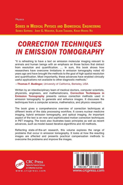 Produktbild: Correction Techniques in Emission Tomography