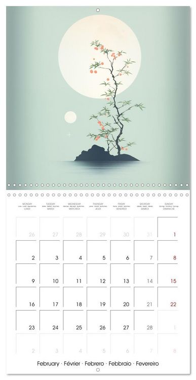 Produktbild: Japan: a Year of Art and Tradition (Wall Calendar 2026 12 &times; 12 Inch) CALVENDO 12 Month Wall Calendar
