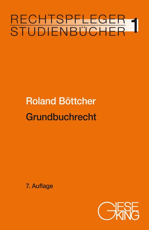 Produktbild: Grundbuchrecht