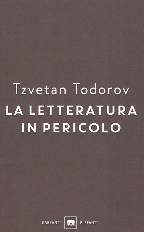 Produktbild: La letteratura in pericolo