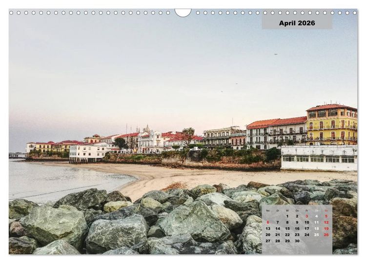 Produktbild: Panama City (Wandkalender 2026 DIN A3 quer), CALVENDO Monatskalender