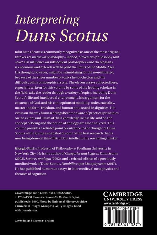 Produktbild: Interpreting Duns Scotus