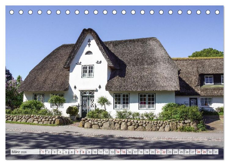 Produktbild: Vielf&auml;ltiges Sylt - Mehr als Strand (Tischkalender 2026 DIN A5 quer), CALVENDO Monatskalender