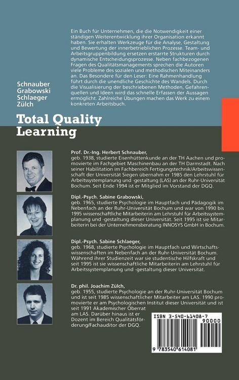 Produktbild: Total Quality Learning