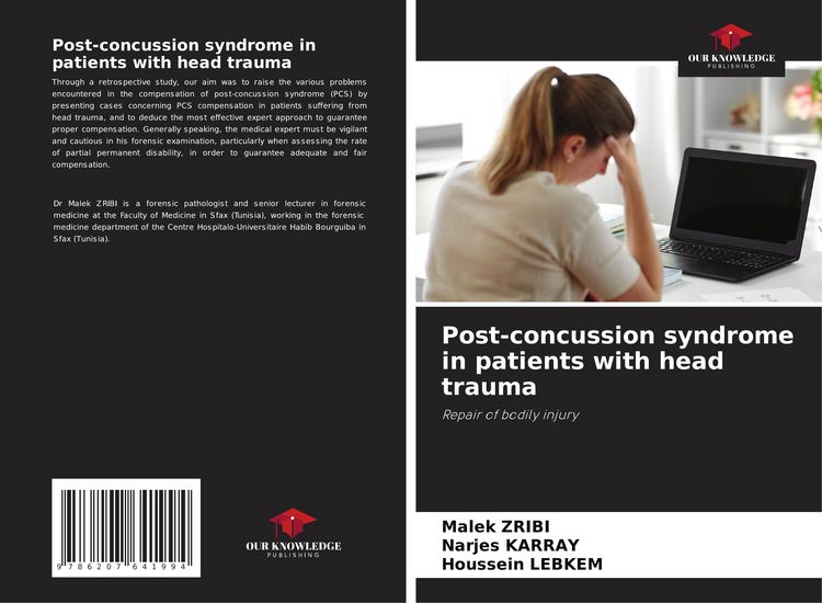 Produktbild: Post-concussion syndrome in patients with head trauma