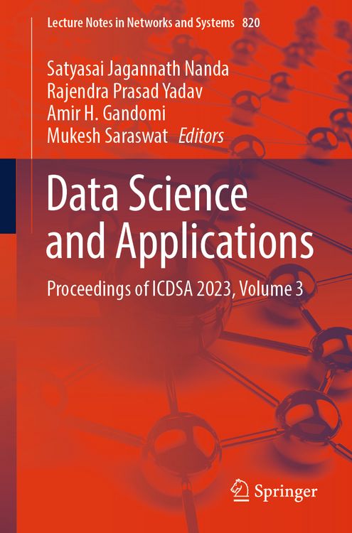 Produktbild: Data Science and Applications