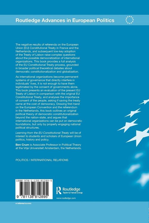 Produktbild: Learning from the EU Constitutional Treaty