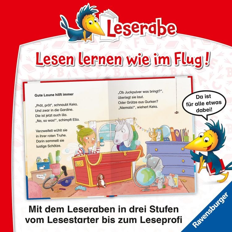 Leserabe 1. Lesestufe - Elfe Ella und der Einhorn-Schnupfen